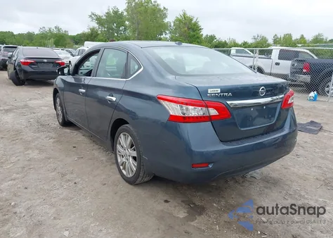 2015 Nissan Sentra Sl из США, поврежденный, VIN 3N1AB7AP0FY345100